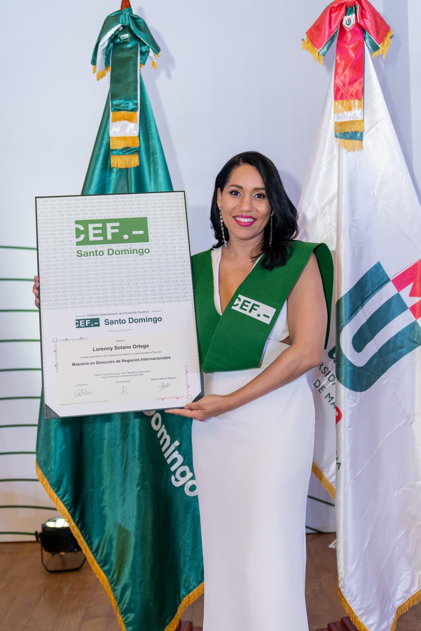 Lorenny Solano concluye Maestría en Negocios Internacionales - El Pregonero