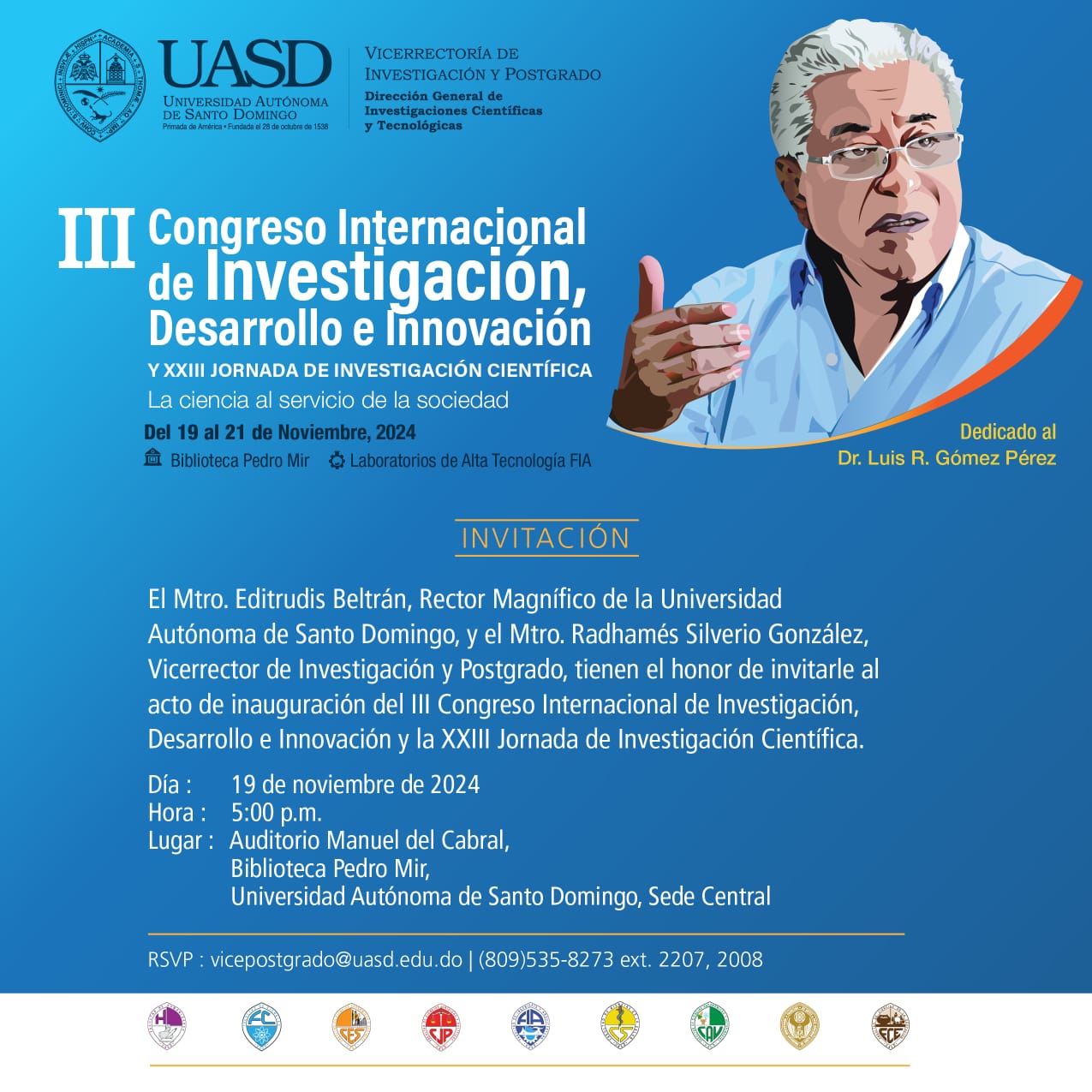 UASD celebra el III Congreso Internacional de Investigación, Desarrollo ...