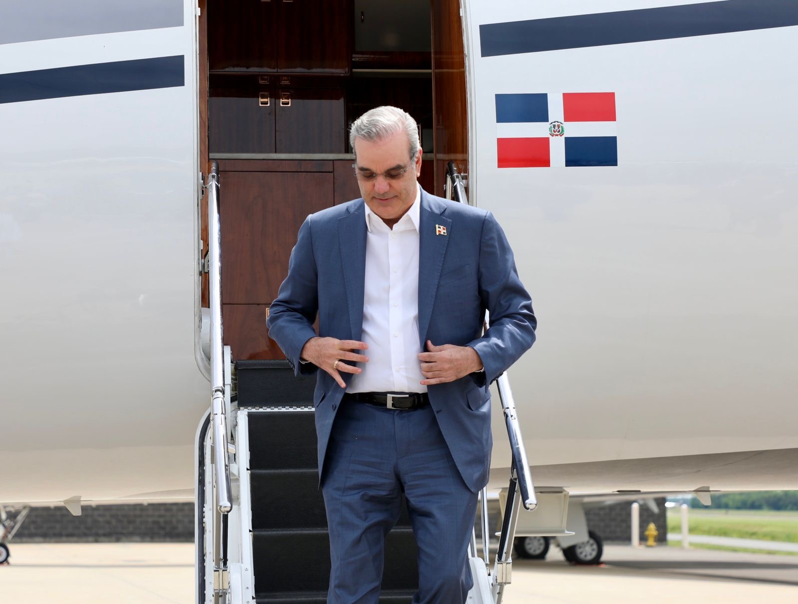 Presidente Abinader llega a Washington para reunión con el Secretario de Estado Entorno Rubio Presidente Abinader llega a Washington para reunión con el Secretario de Estado Entorno Rubio