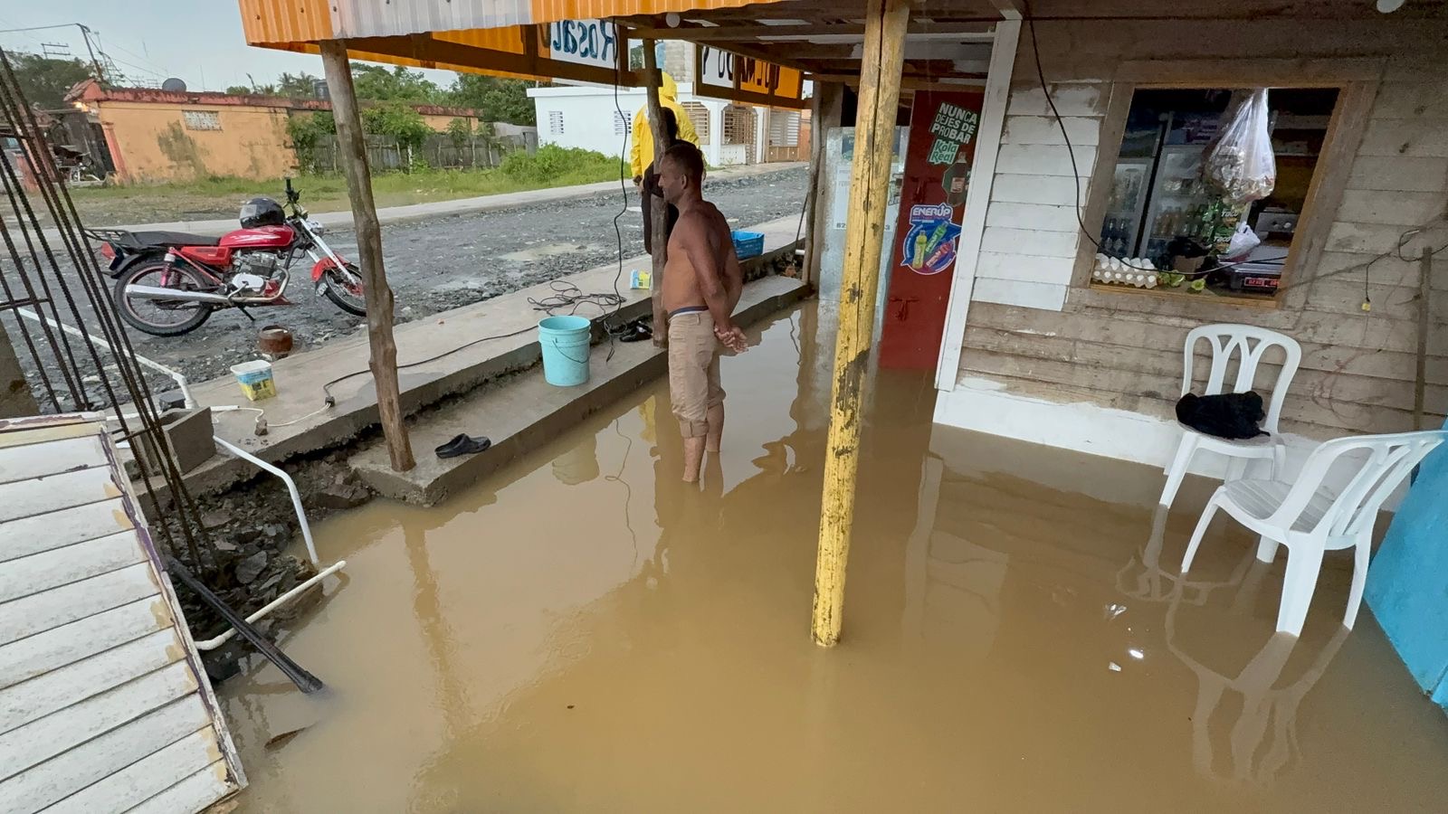 Inundaciones afectan viviendas en Sabana Vasto de Boyá Inundaciones afectan viviendas en Sabana Vasto de Boyá