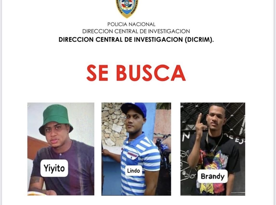 PN indagación a “Yiyito”, “Hermoso” y “Coñac” por homicidio de dos hombres y ocasionar heridas a un tercero en San Cristóbal PN indagación a “Yiyito”, “Hermoso” y “Coñac” por homicidio de dos hombres y ocasionar heridas a un tercero en San Cristóbal