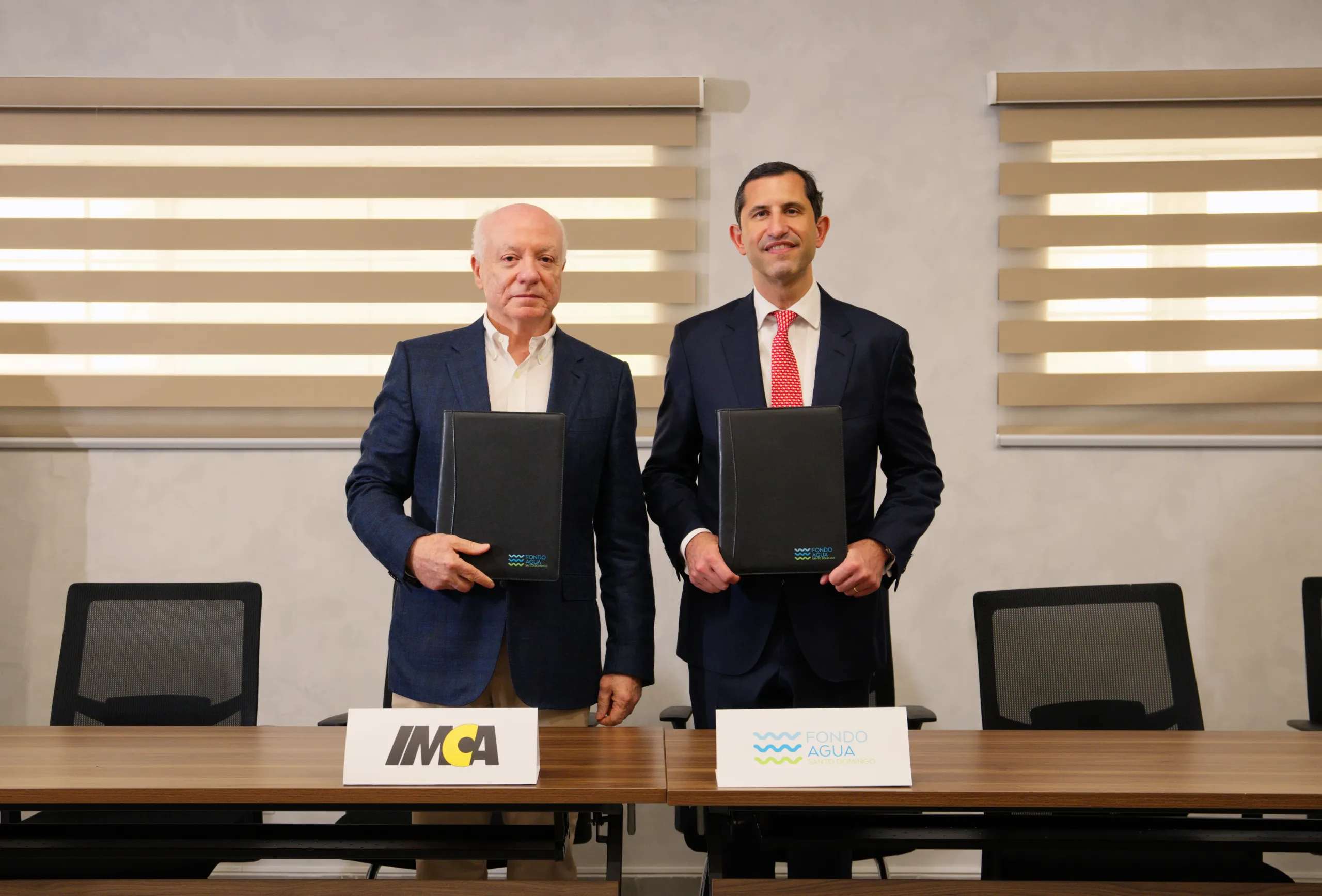 IMCA y Fondo Agua Santo Domingo firman acuerdo de colaboración para ...